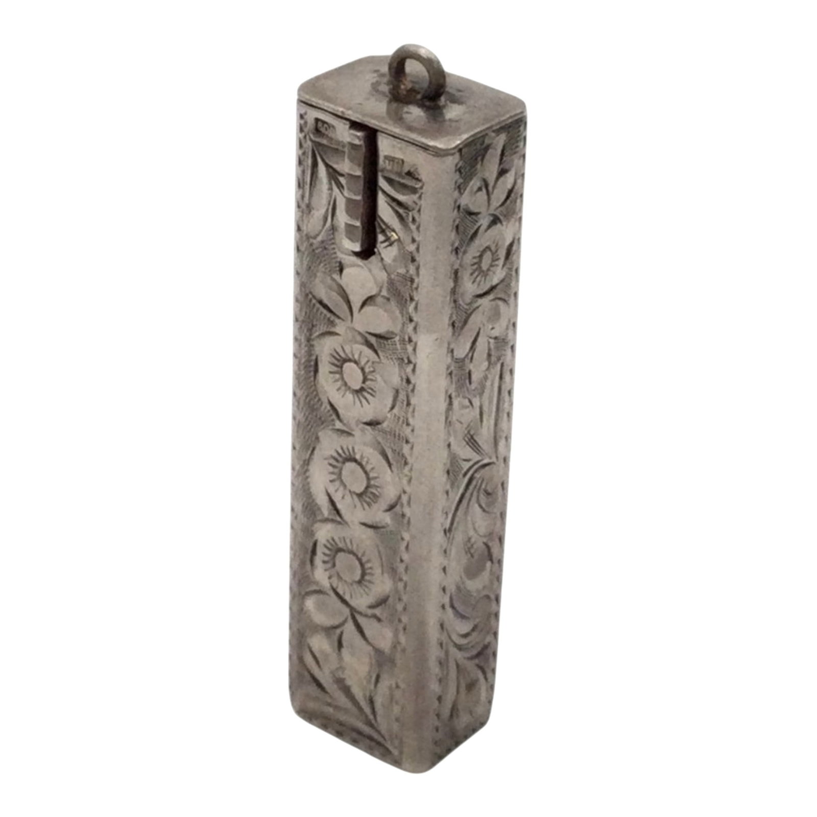 Vintage 800 Silver Lipstick Case (1 of 5)