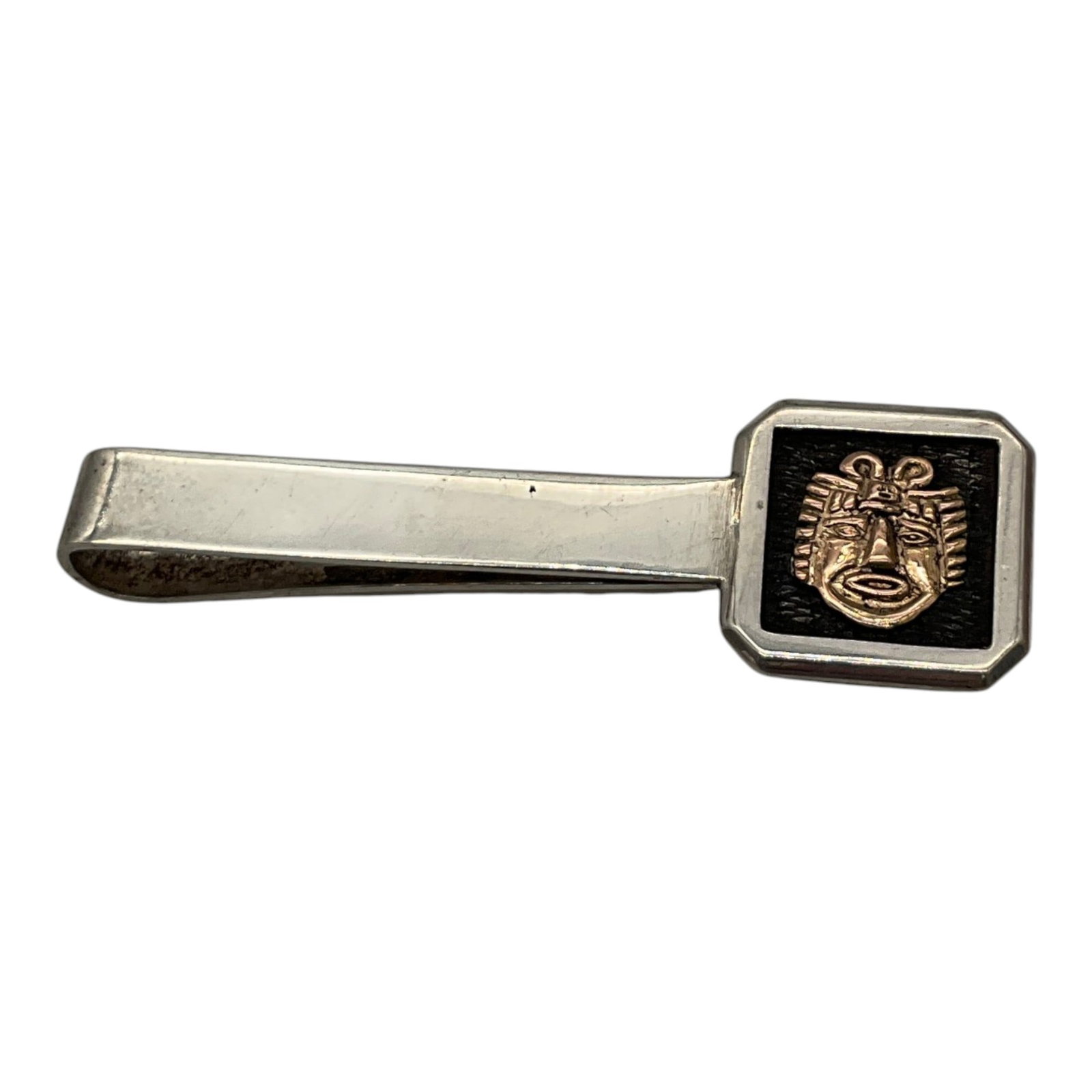 Marked Peruvian 925 Sterling Silver Tie Clip (1 of 3)