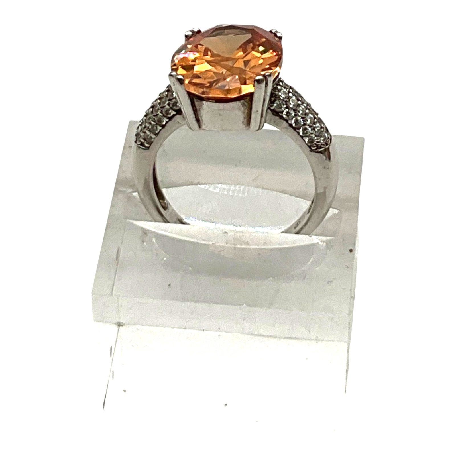 925 Designer Signed Y Ring - 3