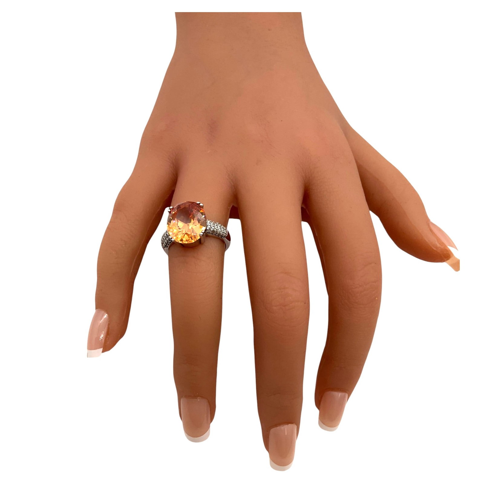 925 Designer Signed Y Ring - 8