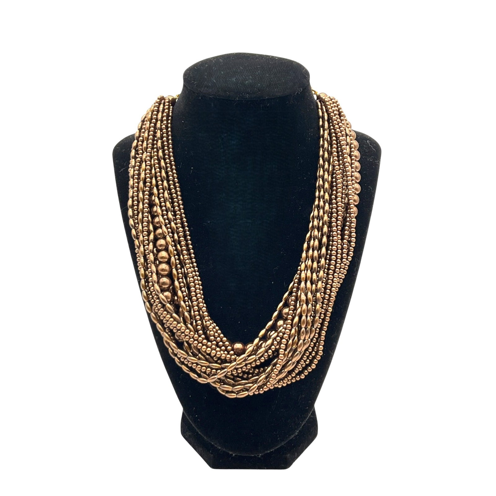 Carolee Multi Strand Beaded Necklace (1 of 3)