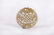 A Reticulated White Jade Plaque Qing Dynasty