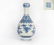 A Blue and White Garlic Mouth Vase Qianlong Period