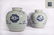 Two Celadon Ground and Underglaze Blue Jars Qianlong