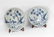 Two Blue and White Plates Yongzheng Period