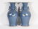 Two Blue Ground Reserve Decorated Vases Qianlong Period - 11