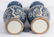 Two Blue Ground Reserve Decorated Vases Qianlong Period - 2