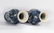 Two Blue Ground Reserve Decorated Vases Qianlong Period - 5