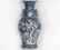 Two Blue Ground Reserve Decorated Vases Qianlong Period - 6