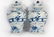 Pair Blue and White Garnitures Kangxi Period - 3
