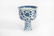 A Blue and White Floral Stem Cup Xuande Period Ming - 2
