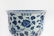 A Blue and White Floral Stem Cup Xuande Period Ming - 3