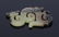 Pair White and Russet Jade Ornaments Han Dynasty - 6