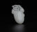 A Carved White Jade Plaque Qing Dynasty