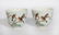 Pair Famille Verte Cups Kangxi Period