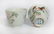 Pair Famille Verte Cups Kangxi Period - 4