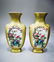 Pair Famille Rose Vases Qianlong Period - 2