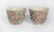 Pair Famille Rose Cups Guangxu Period