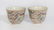 Pair Famille Rose Cups Guangxu Period - 2