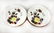 Pair Famille Rose Floral Plates Yongzheng Period
