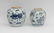 Pair Blue and White Jars Kangxi Period