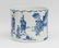 A Blue and White Brush-pot Kangxi Period