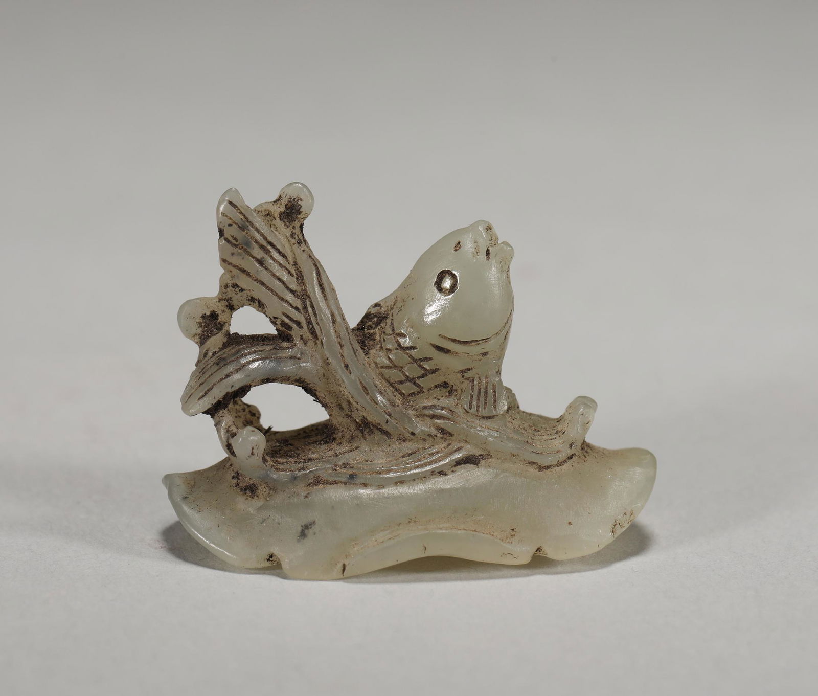 Hetian Jade fish stove roof in Ming Dynasty (1 of 6)