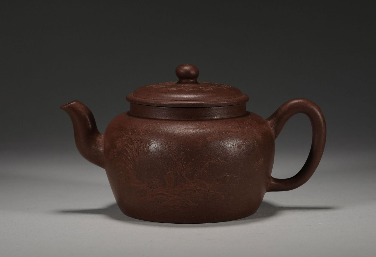 Purple teapots from the Qing Dynasty (1 of 8)