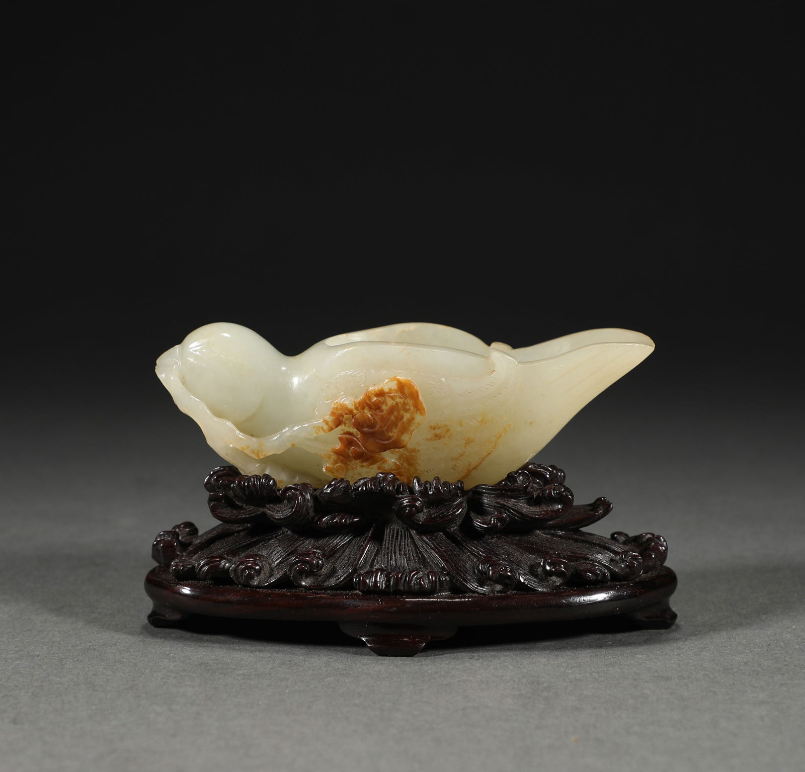 Jade bird shape washing in Hetian Dynasty (1 of 6)