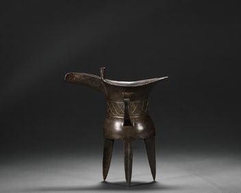 Bronze Lord cup before Ming Dynasty