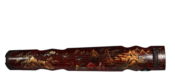 Qing Dynasty lacquerware guqin