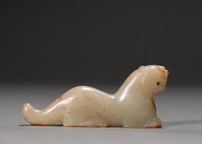 Before Ming Dynasty Hetian jade military character