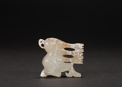 Han Dynasty Hetian Yu Rui bird