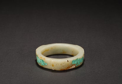 Han Dynasty Hetian jade bracelet