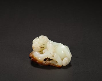 Han Dynasty Hetian Yu Rui beast