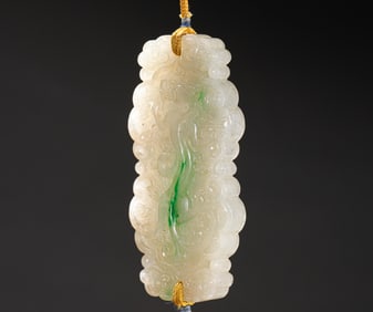 Jade dragon and phoenix Pei in Qing Dynasty