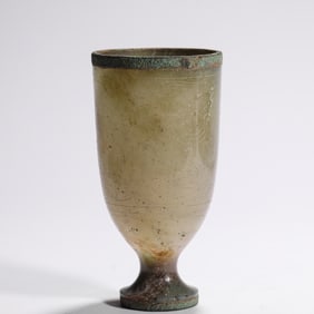 Ming Dynasty or before Hetian jade cup