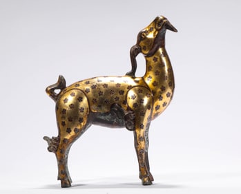 Han Dynasty bronze auspicious auspicious auspicious auspicious beast