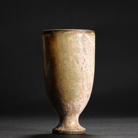 Ming Dynasty or before Hetian jade cup
