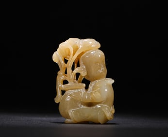 Hetian jade ornaments of Qing Dynasty