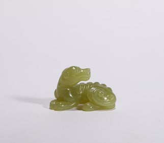 Hetian topaz Rui beast of Qing Dynasty