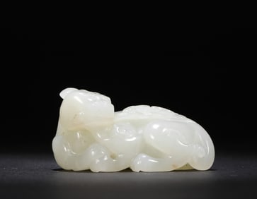 Jade beast of Hetian Dynasty