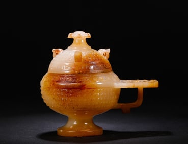 Han Dynasty Hetian jade cup