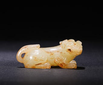 Han Dynasty Hetian Yu Rui beast