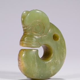 Jade pig dragon of Hongshan period
