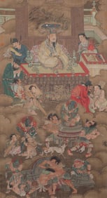 Wu Daozi Hades Hall of demons