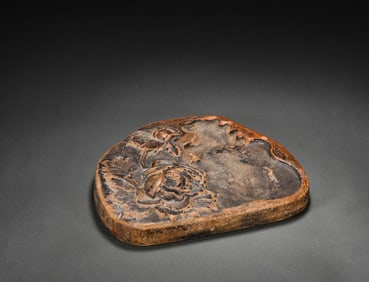 Qing Dynasty mud inkstone