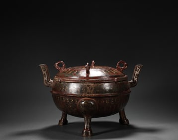 Cuojin tripod inscriptions of Han Dynasty
