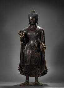 Ming Dynasty Copper Tathagata Statue