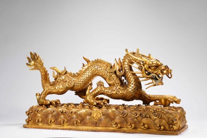 Ming Dynasty Gilt Dragon